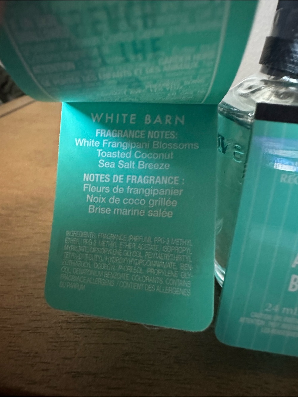 X4 bath and body works At The Beach wallower scent refills NEW - Picture 2 of 2
